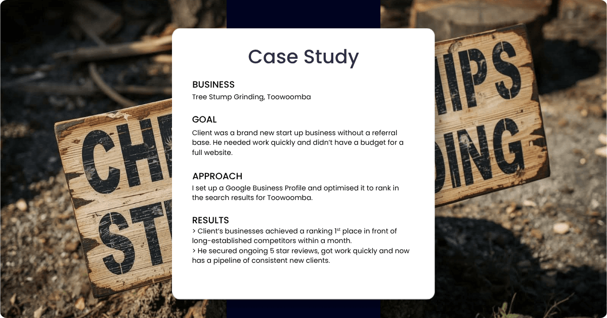Website case study for NVQ Mortgage Brokers, Toowoomba